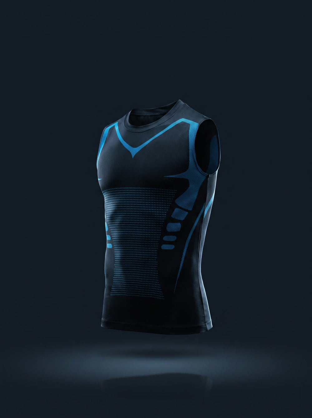 Structural knit zones on the Mensible tank